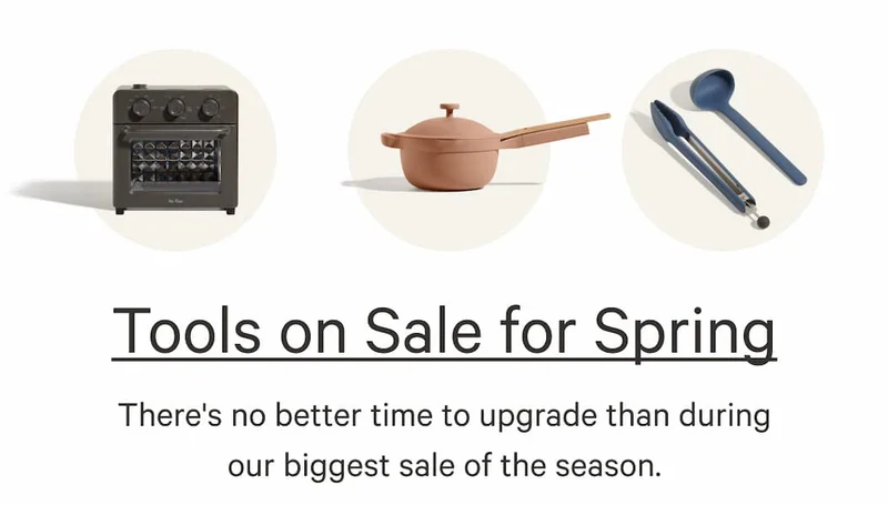 Tools on Sale for Spring