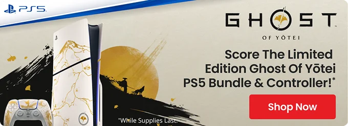 Ghost of Yōtei | Score The Limited Edition Ghost of Yōtei PS5 Bundle & Controller!* | Shop Now