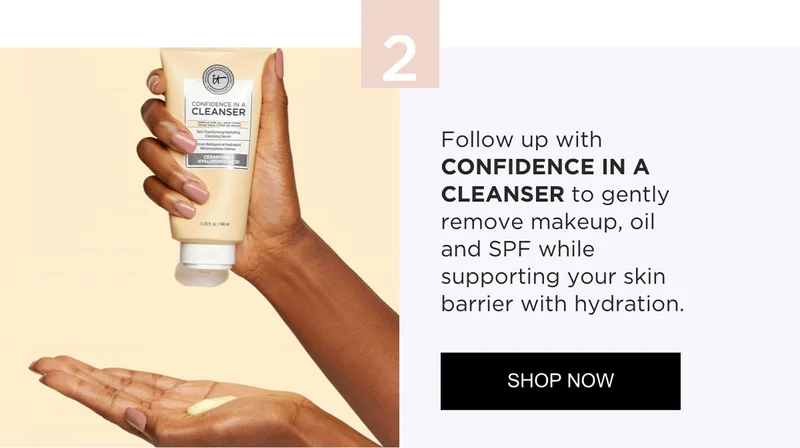 CONFIDENCE IN A CLEANSER