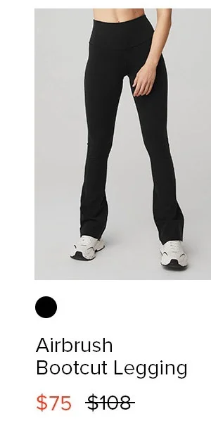 AIRBRUSH BOOTCUT LEGGING