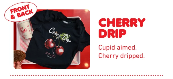 Cherry Drip Baby Tee