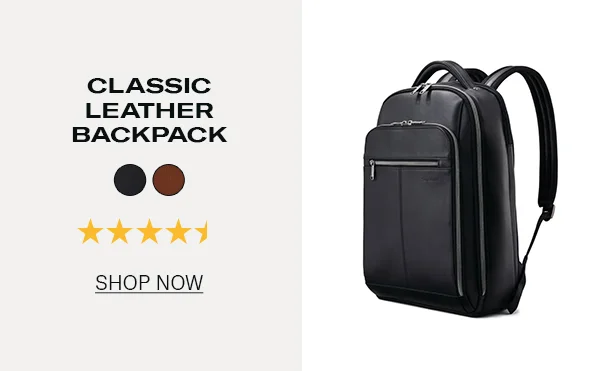 Shop Classic Leather Backpack