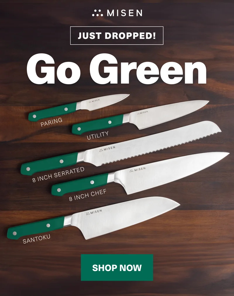 Just Dropped! Go Green. Shop Now