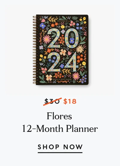 Flores 12-Month Planner