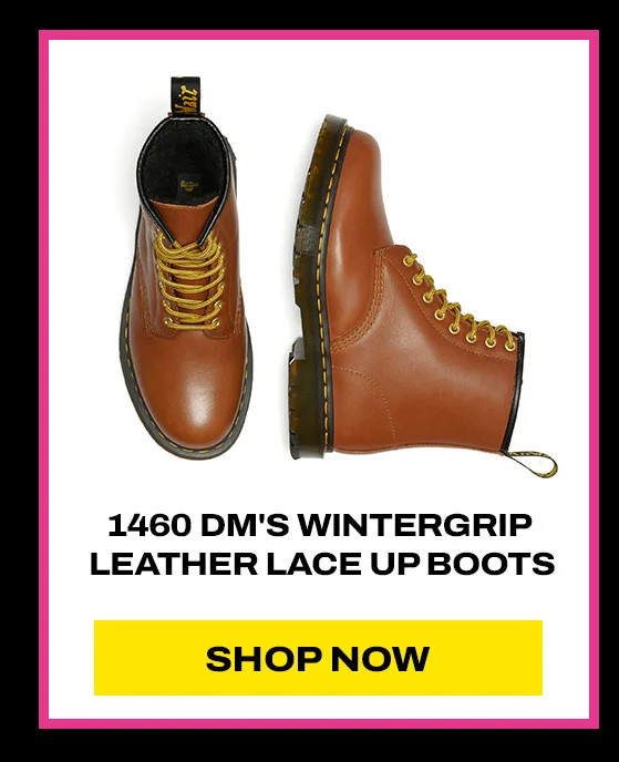 1460 DM'S WINTERGRIP LEATHER LACE UP BOOTS