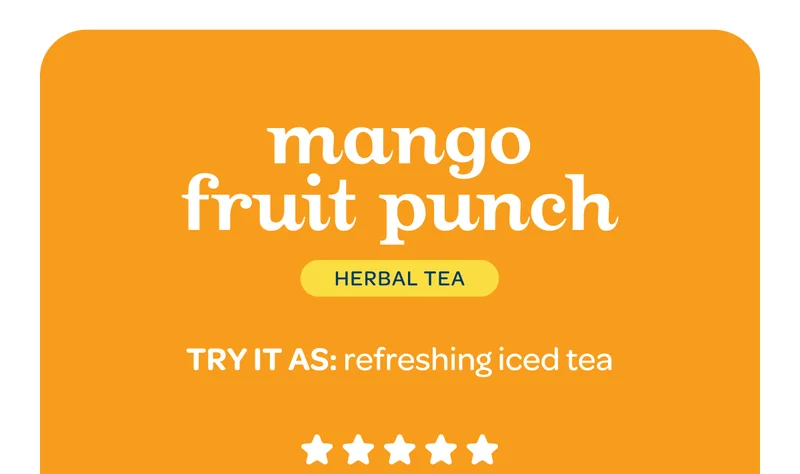 Mango fruit punch
