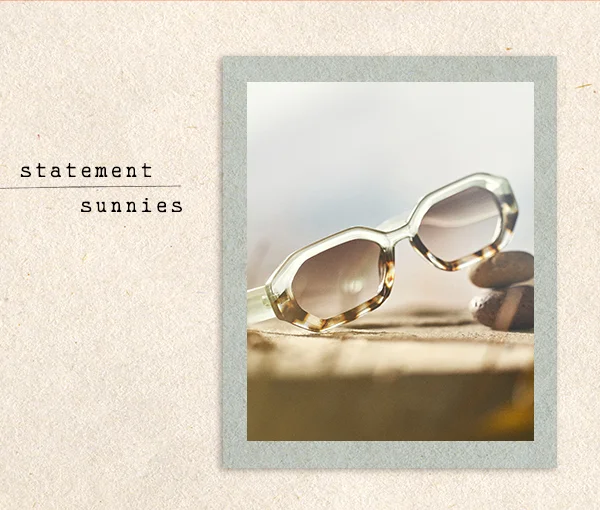 statement sunnies