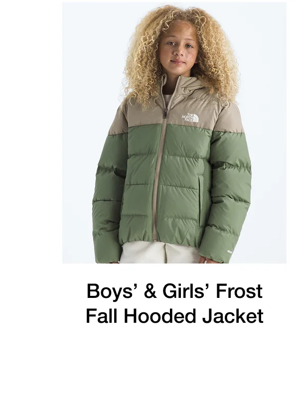 Boys' & Girls'Frost Fall Hooded Jacket