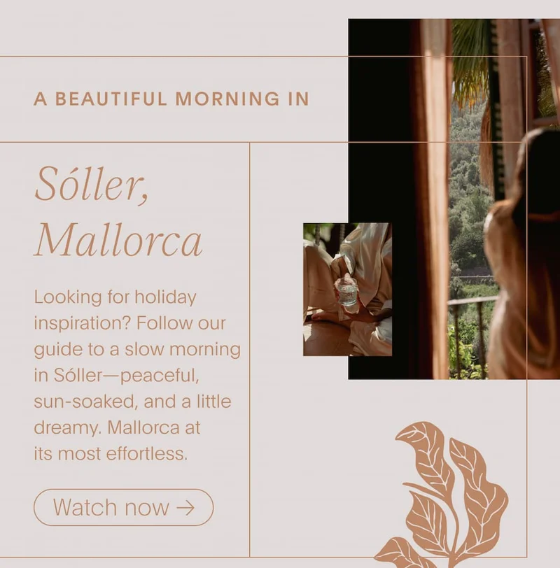 Beautiful morning in Soller, Mallorca