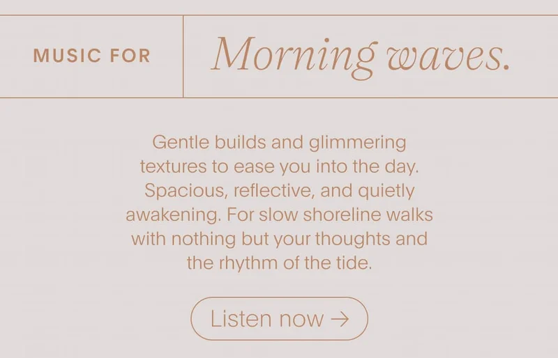 Music for Morning Waves