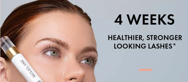 4 Weeks, healthier, stronger looking lashes