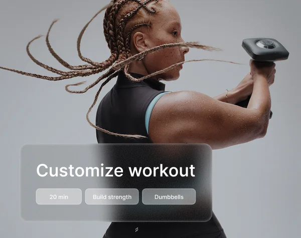 Customize workout