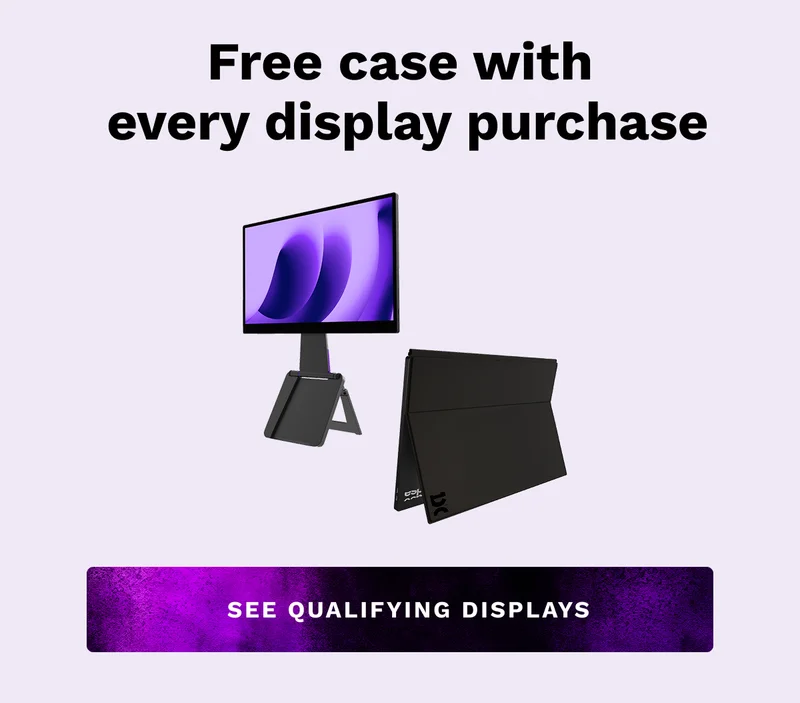 Buy a display and get a FREE Case Nylon
