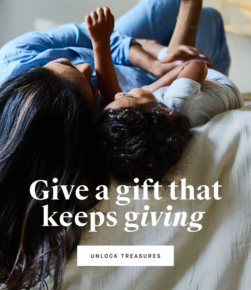 Give a gift that keeps giving -- UNLOCK TREASURES