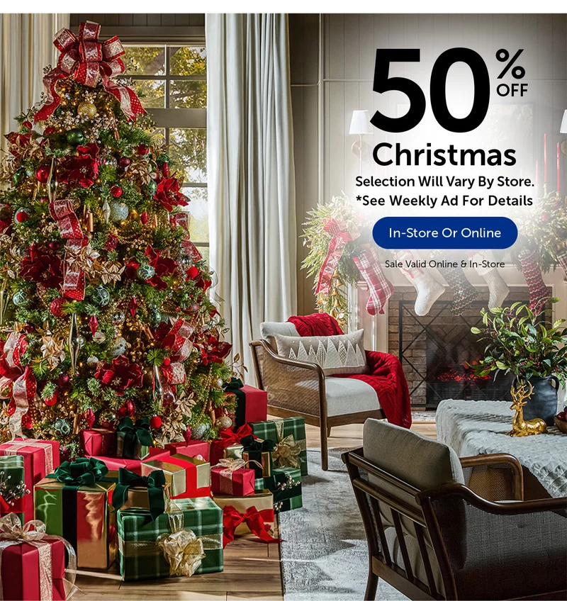50% Off Christmas