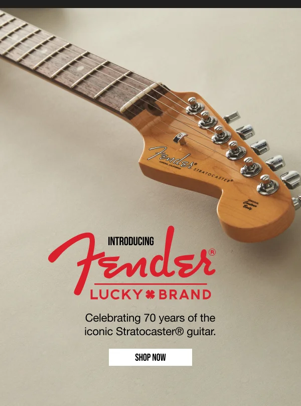 Fender x Lucky Brand Shop Now