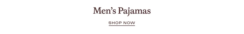 Men's Pajamas