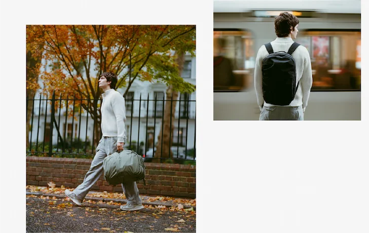 The Pakt One Travel Backpack + MODE Convertible Bag