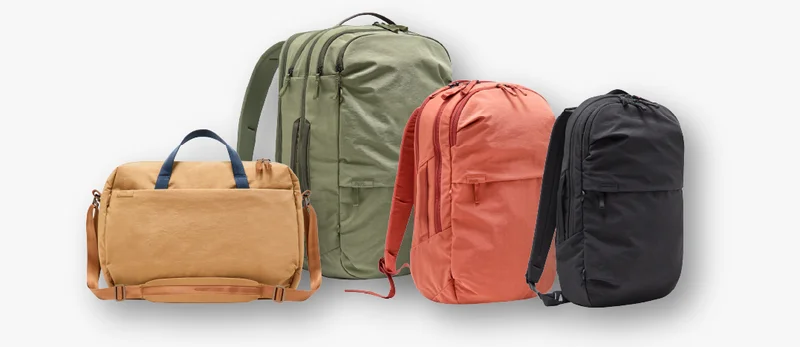 Pakt One Travel Backpack and MODE Bags