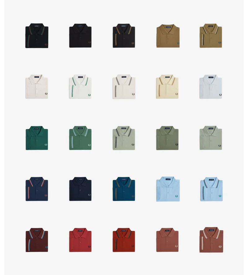 a selection of new Fred Perry Shirts