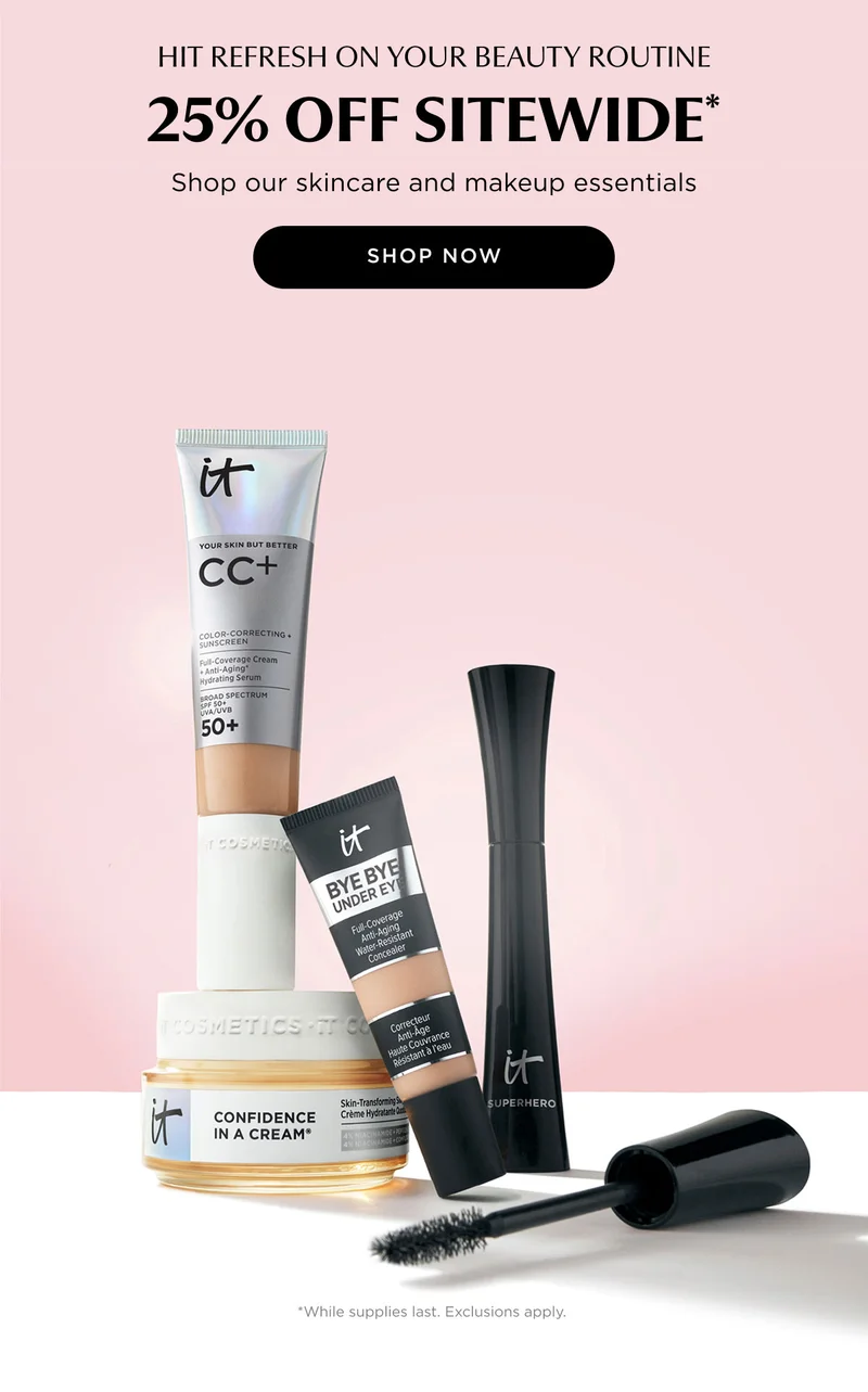 25% OFF SITEWIDE
