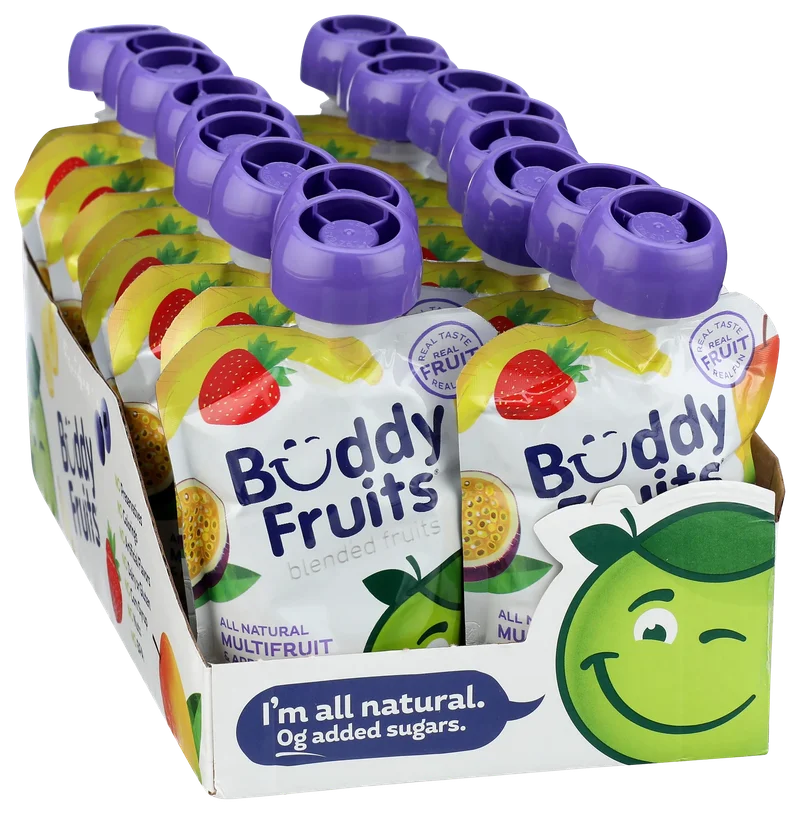 <span style="font-weight: 700; font-style: normal; text-decoration: none; font-family: Vulf_Sans-Medium, Helvetica Neue, Arial, sans-serif; font-size: 16px; line-height: 20px">Buddy Fruits</span><span style="font-style: normal; text-decoration: none; font-family: Vulf_Sans-Medium, Helvetica Neue, Arial, sans-serif; font-size: 16px; line-height: 20px"> Original Apple &amp; Multifruit Fruit Pouch (18 Pack)</span>