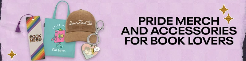 Pride Merch and Accessories for Book Lovers