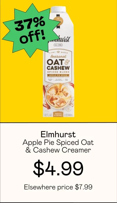Apple Pie Spiced Oat & Cashew Creamer