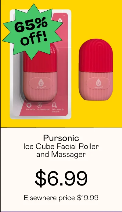 Ice Cube Facial Roller and Massager
