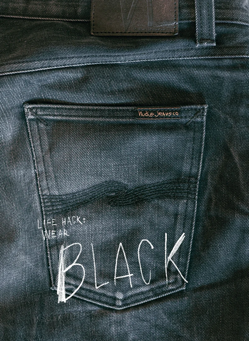 Life hack: wear black