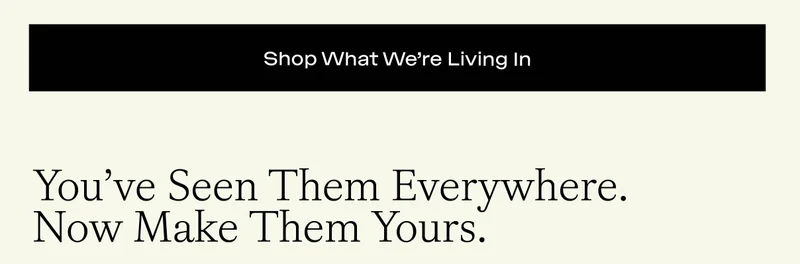 Shop What We're Living In