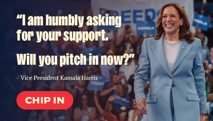 Kamala Harris: I am humbly asking for your support. Will you pitch in now? Kamala Harris: I am humbly asking for your support. Will you pitch in now?