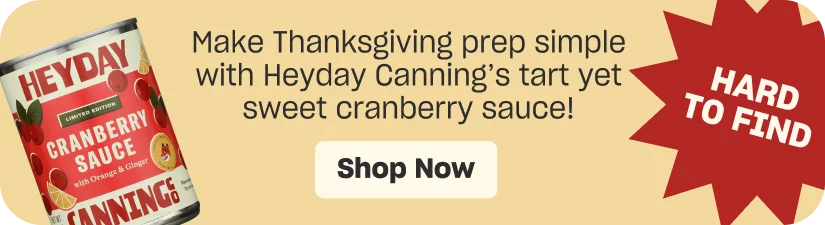 Cranberry sauce