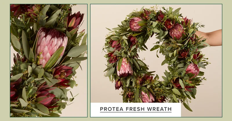 PROTEA FRESH WREATH