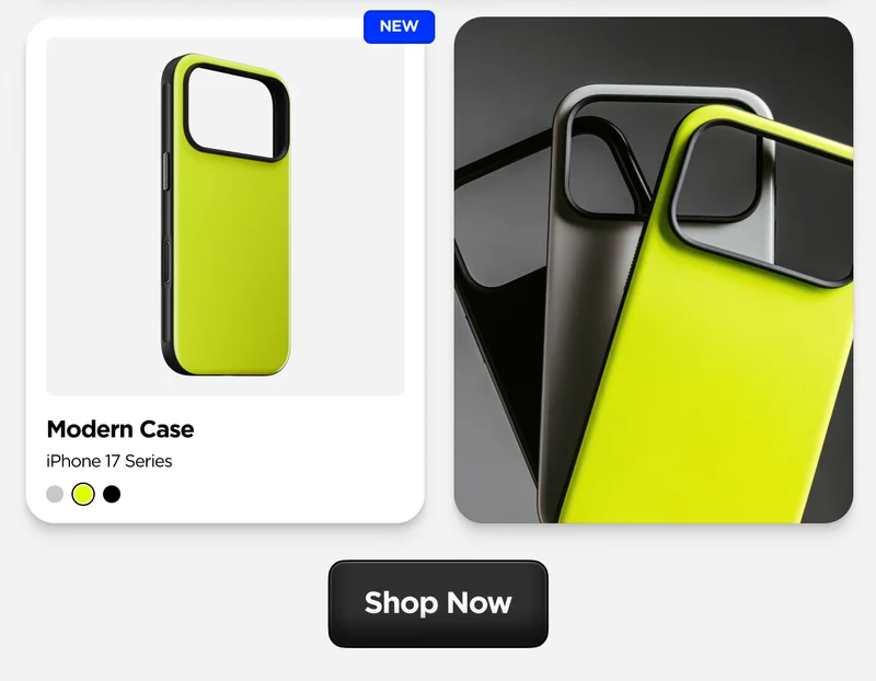 Modern Case for iPhone 17