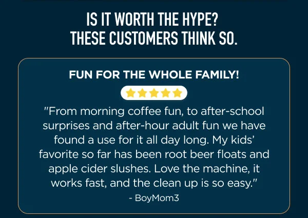 Is it worth the hype? These customers think so. Fun for the whole family!