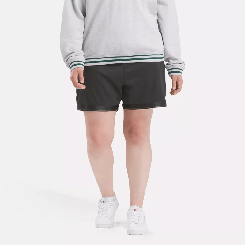 Image of Women's Doubleknit Mesh Shorts (Plus Size)