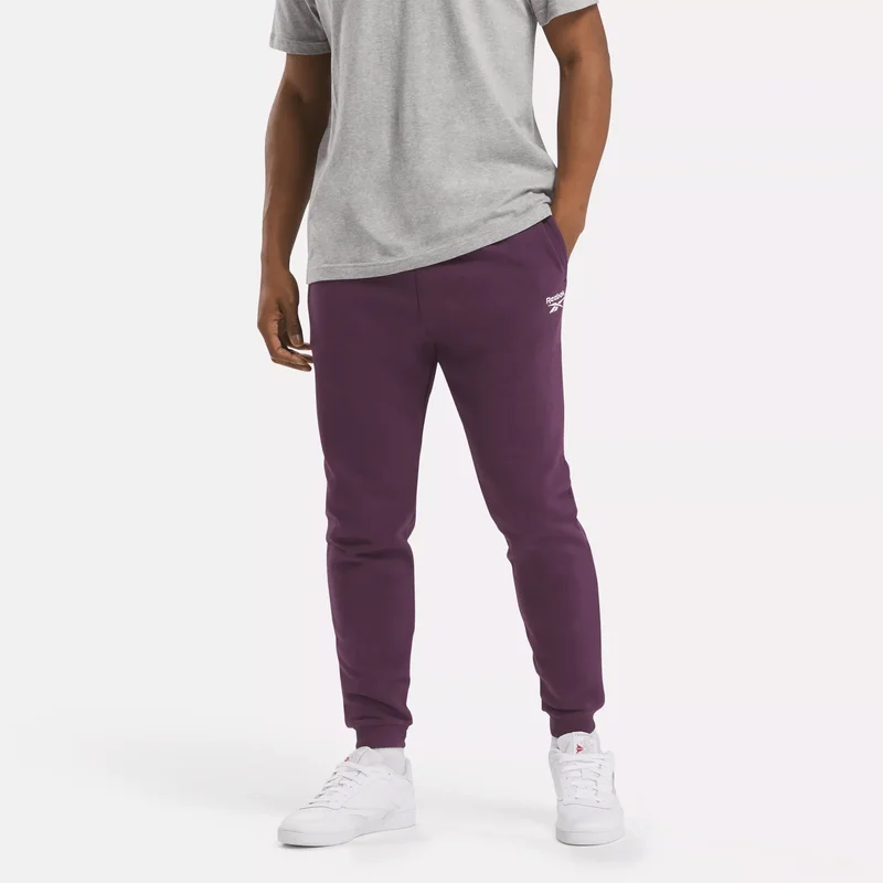 Image of Men's Reebok Identity Small Logo Fleece Joggers