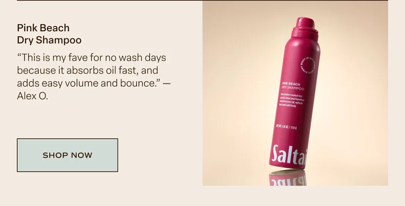 Pink Beach Dry Shampoo
