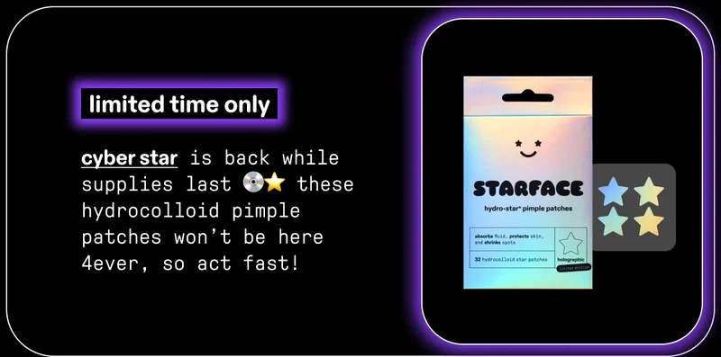 cyber star is back while supplies last