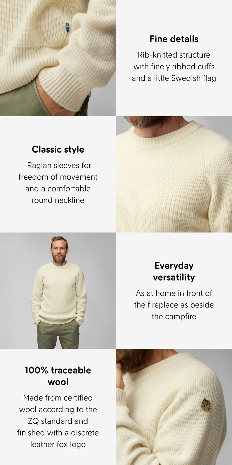 Övik Rib Sweater M