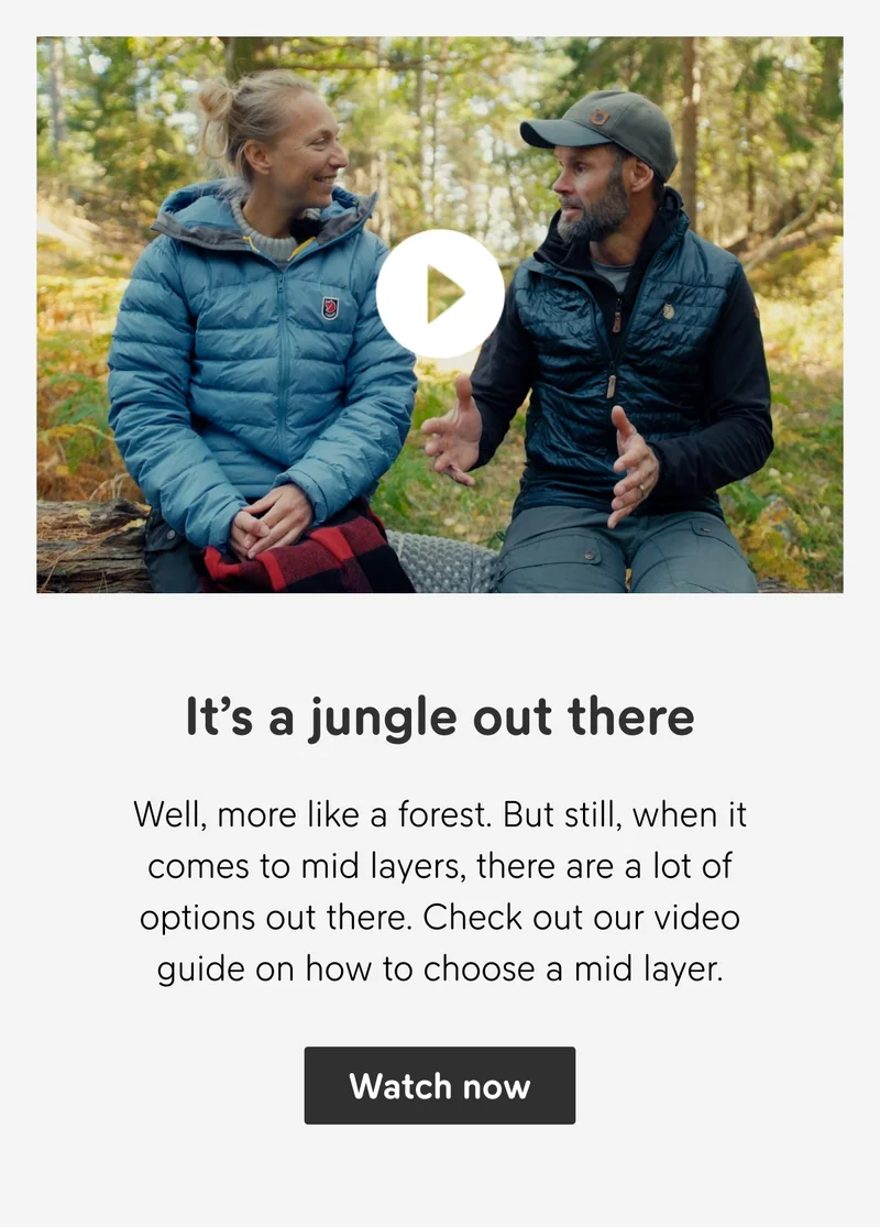 How to choose a mid layer | Fjällräven