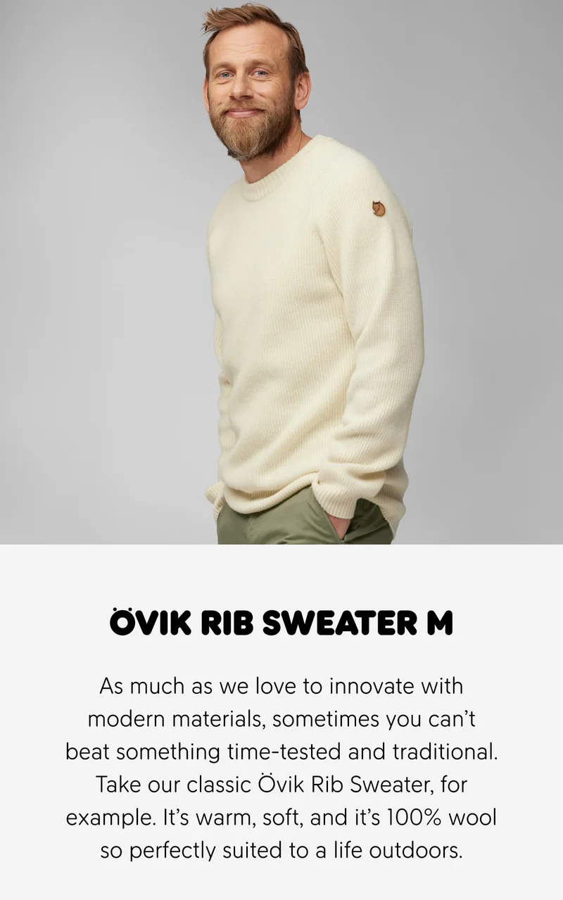 Övik Rib Sweater M