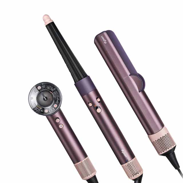 Dyson hair care range in Jasper plum
