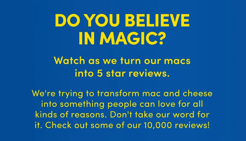 Do you believe in magic?