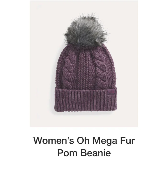 Women's Oh Mega Fur Pom Beanie