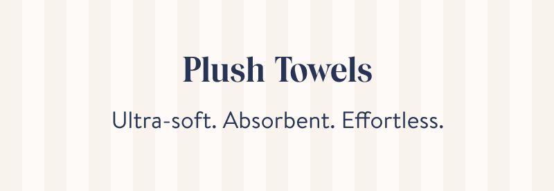 Plush Towels