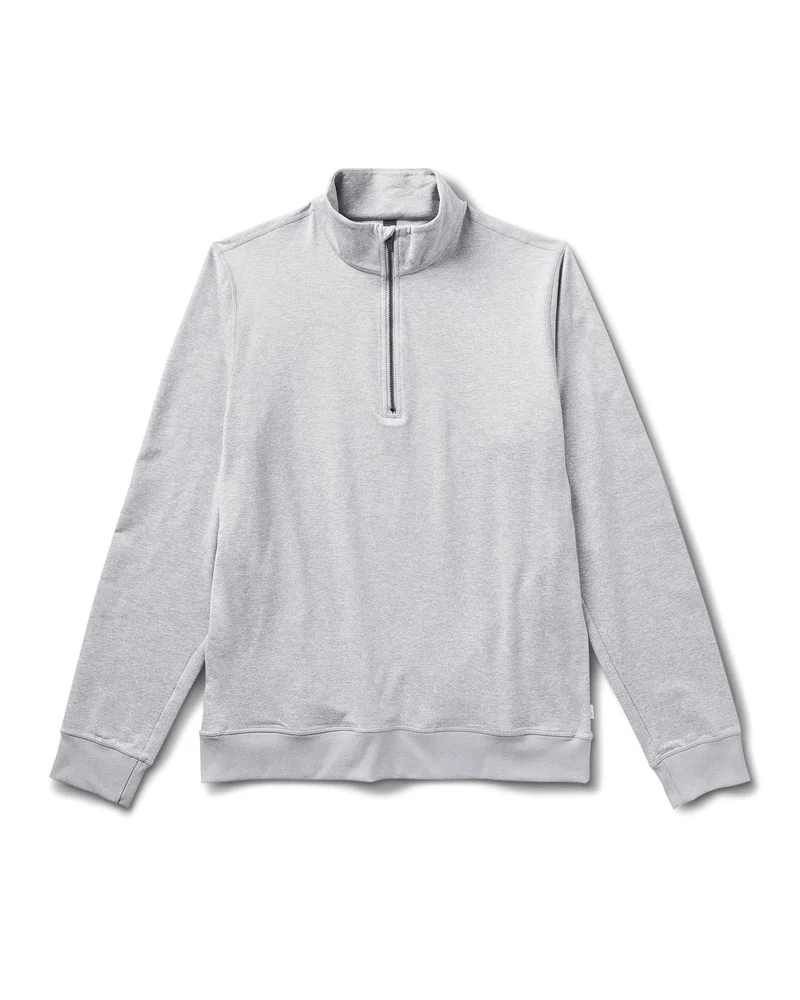 Image of Coronado Half Zip | Light Heather Grey