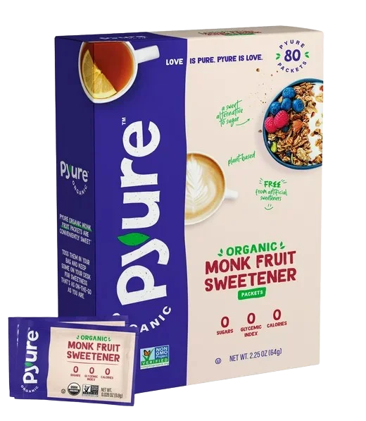 Image of Pyure Organic Monk Fruit Packets (80 CT)