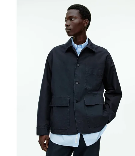 Cotton Shirt Jacket